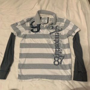 Aeropostale collared long sleeve shirt